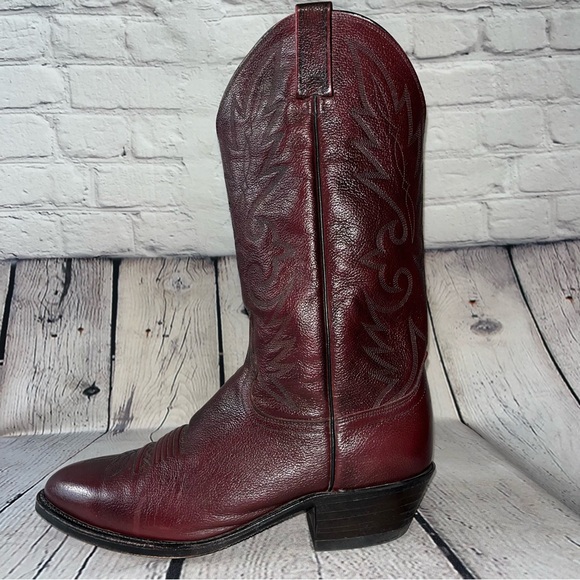 ✅SOLD✅ Dan Post Western Leather Cowboy Boots - Picture 14 of 17